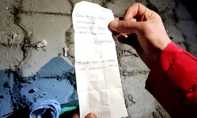 Depremde hayatını kaybeden kızın vasiyeti