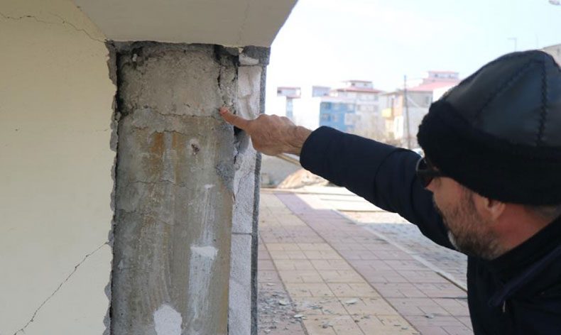 Ekleme kolonlu binaya ‘az hasarlı’ raporu