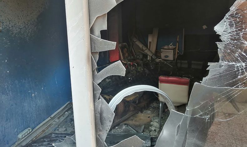 Karabük’te depo yangını