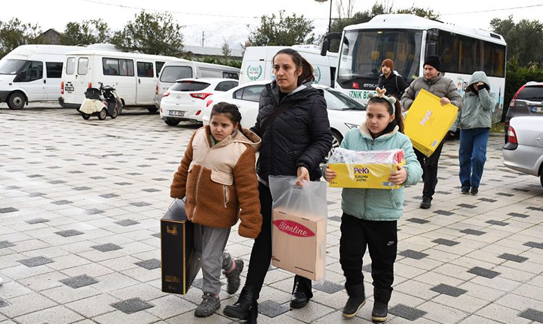 İznik’te yürek ısıtan görüntüler