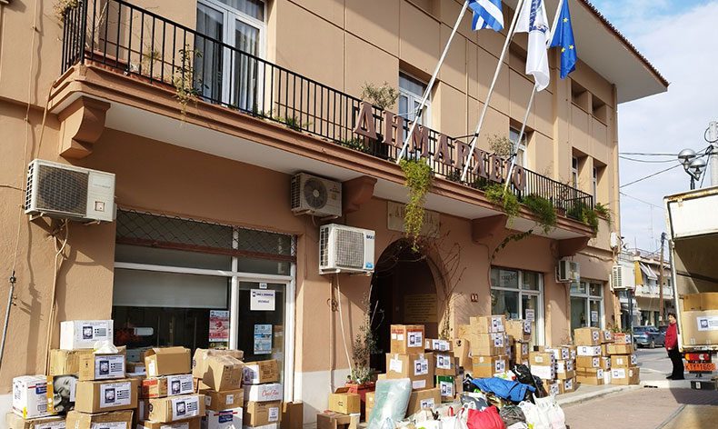 Mudanya’nın Yunanistan’daki kardeş şehrinden yardım