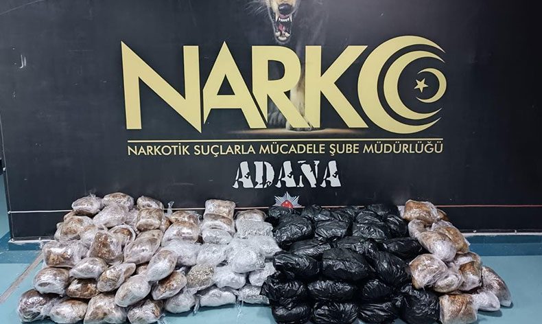 Depremzedelere yardım bahanesiyle uyuşturucu sevkiyatı