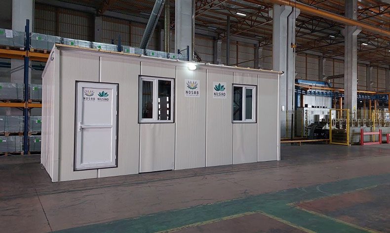 Konteyner evler depremzedeler için hazırlanıyor