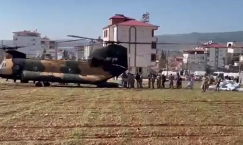 TSK yardımları kesintisiz sürdürüyor