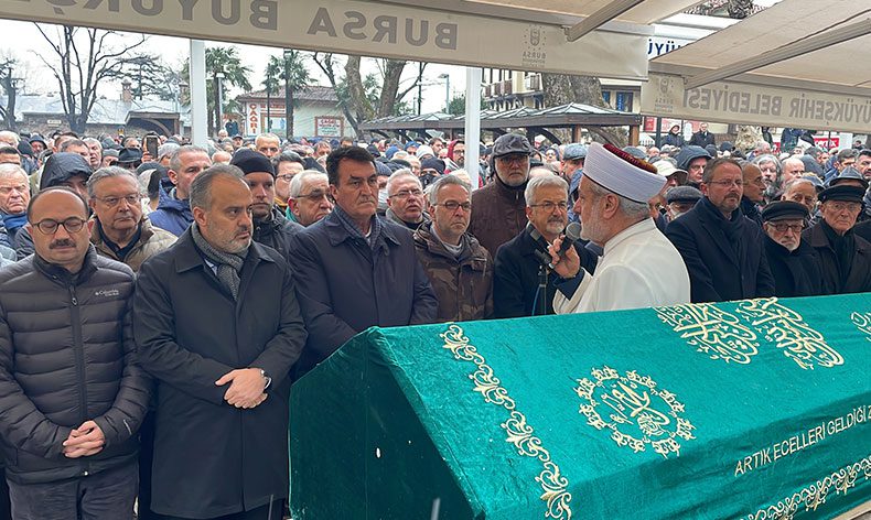Bursalı bestekar son yolculuğuna uğurlandı