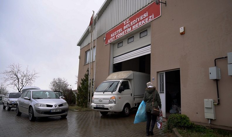 Kestel’de yardım seferberliği