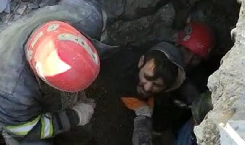 60 saat sonra enkazdan böyle çıktı
