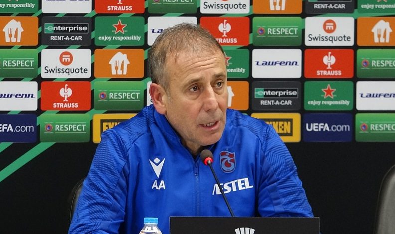 Trabzonspor Teknik Direktörü Abdullah Avcı: “Maç, ülkemize maneviyat olarak çok güzel şeyler hissettirdi”