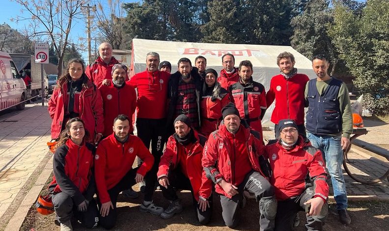 Yorgun düşen kurtarıcıya moral ziyareti
