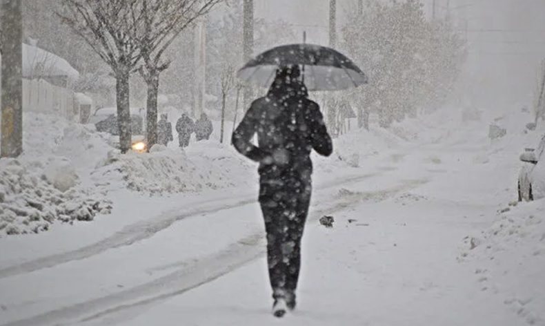 6 il için sarı kodlu kar uyarısı
