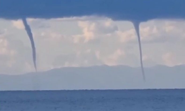 İzmir’de hortum paniği