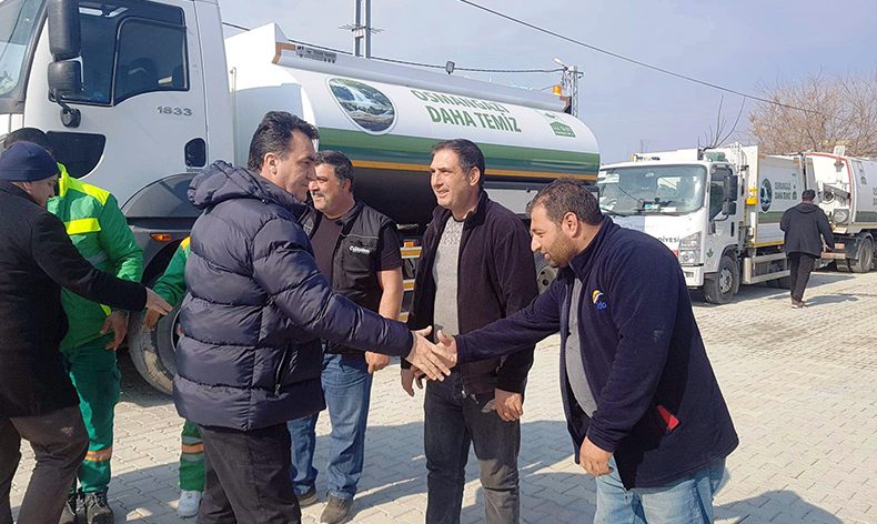 Başkan Dündar, deprem bölgesinde