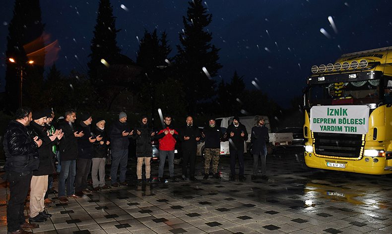 İznik’te yardımlar toplanmaya devam ediyor