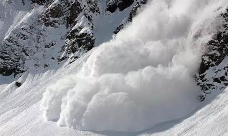 Artvin’de çığ düştü