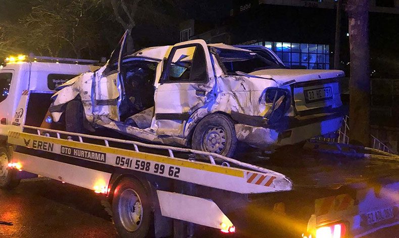 Ordu’da trafik kazası: 4 yaralı