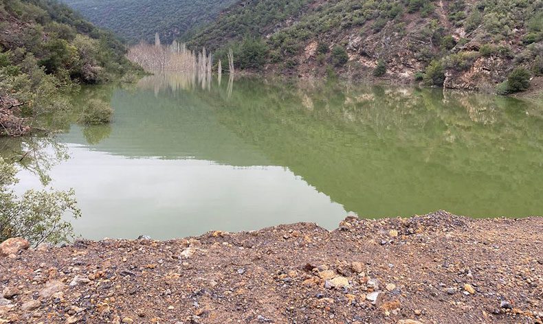 Deprem bölgesinde doğal göl paniği