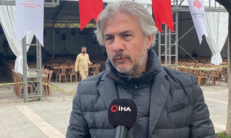 Demircan, iftar alanlarında incelemelerde bulundu