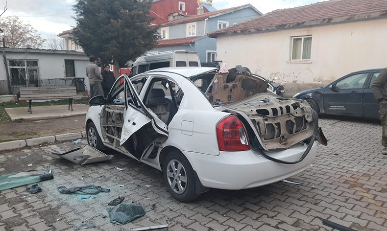 Sigara içmek isterken ağır yaralandı