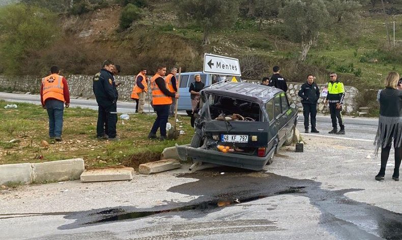 Milas’ta trafik kazası