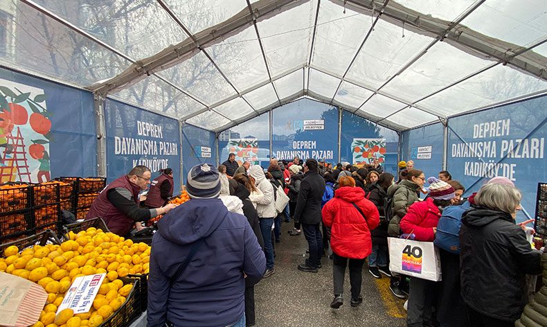 Kadıköy Belediyesi’nden “Dayanışma Pazarı”