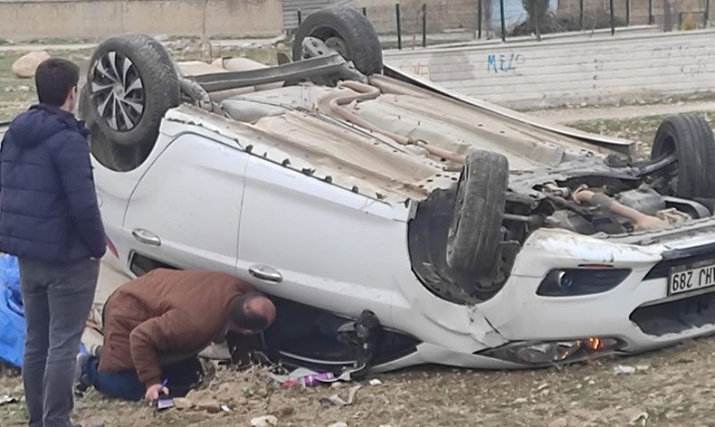 Nusaybin’de trafik kazası, 12 yaşındaki çocuk