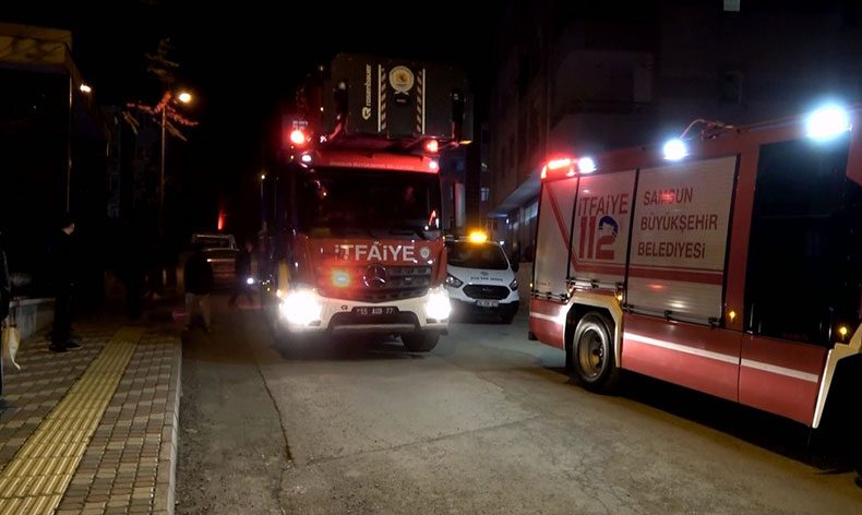 Meşaleli doğum günü kutlaması panik yarattı