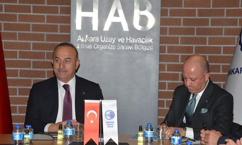 Bakan Çavuşoğlu ASO Toplantısına katıldı