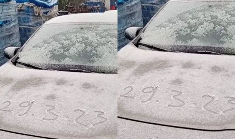 Silivri’de kar yağışı başladı