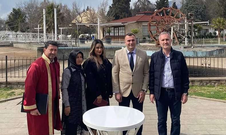 İnegöllü çift Kahramanmaraş’ta evlendi