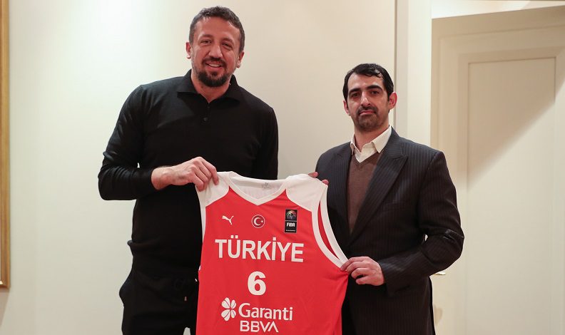 İran Basketbol Federasyonu Başkanı Daveri’den, TBF Başkanı Türkoğlu’na ziyaret