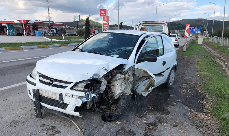 Balıkesir-Bursa Karayolu üzerinde trafik kazası