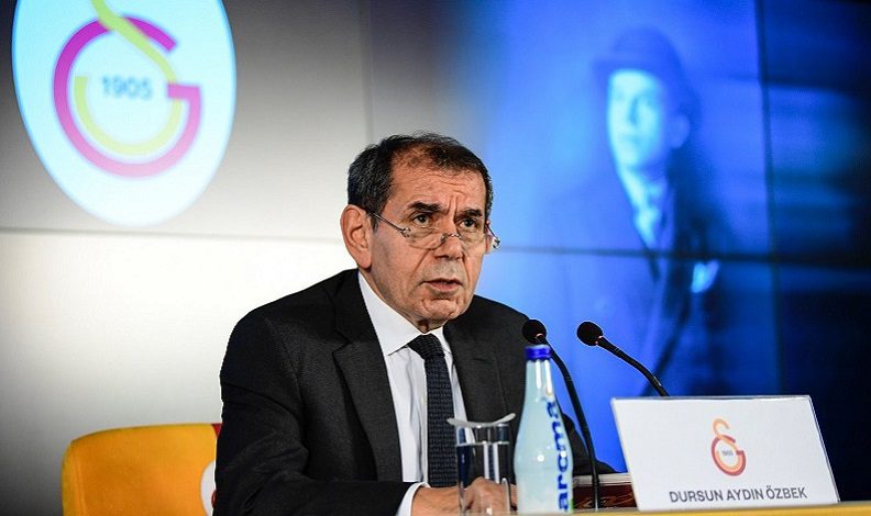 Galatasaray Başkanı Dursun Özbek: “Bu küçük ayak oyunlarına ve içinde kabadayılık geçen numaralara gelmem”