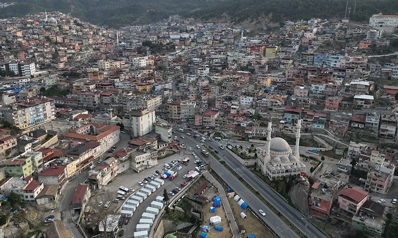 Tarihi kent Belen’in evlerinde hasar yok