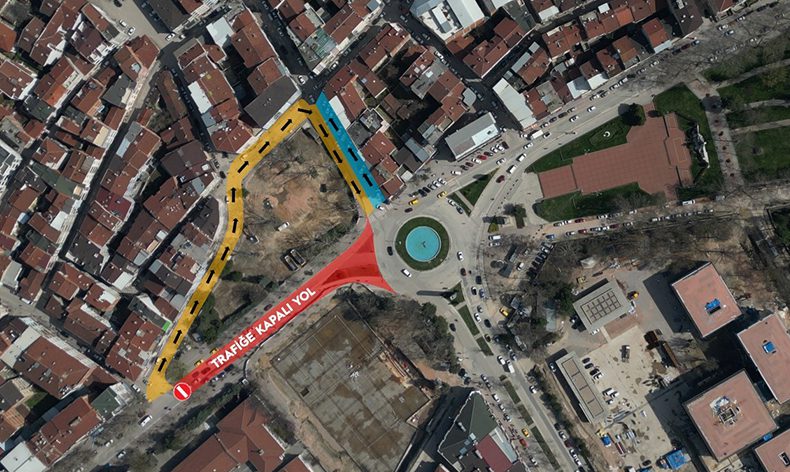 İnegöl Atatürk Bulvarı trafiğe kapanacak