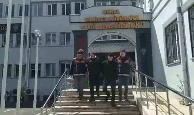 Bursa’da hırsızlık çetesinin sonu cezaevi oldu