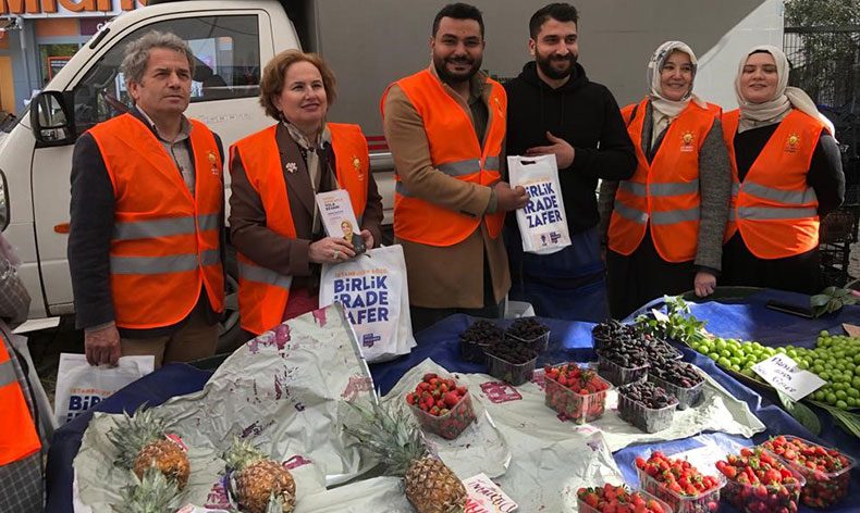 Pazar esnafından Cumhurbaşkanı Erdoğan’a destek