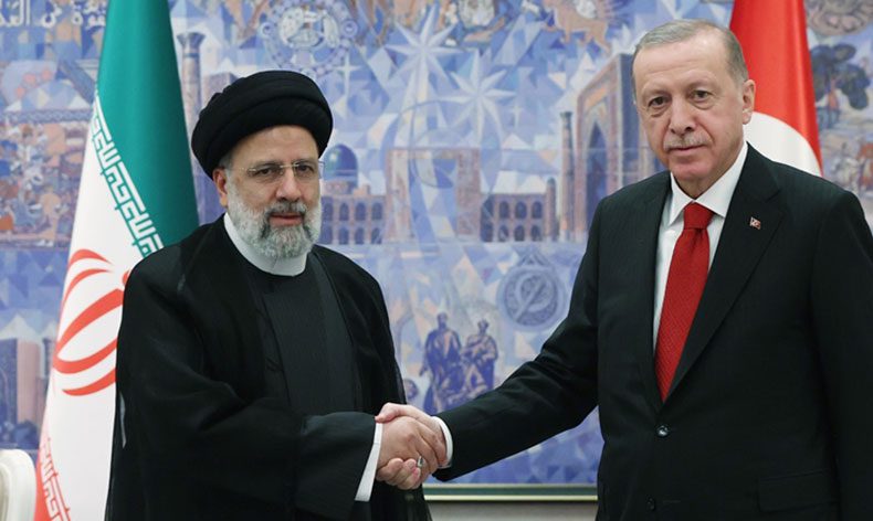 Cumhurbaşkanı Erdoğan, Reisi ile görüştü
