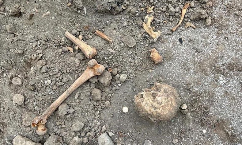 İnsan kemikleri çıktığı için durdururlmuştu