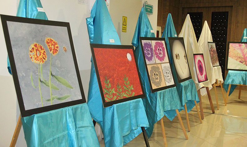 Hastalıklı dokular sanat eserine dönüştü