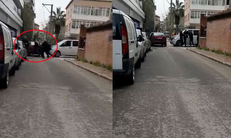 Bursa’da yol verme kavgasında yumruklar konuştu