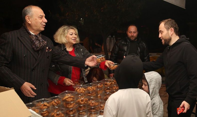 Nilüfer Belediyesi’nden kandil simidi ikramı