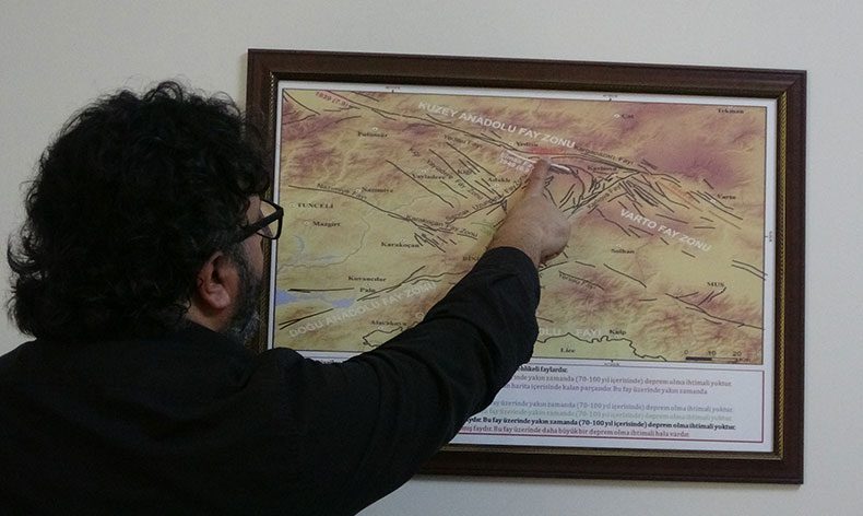 Fay hattı 7.2 büyüklüğünde deprem üretecek