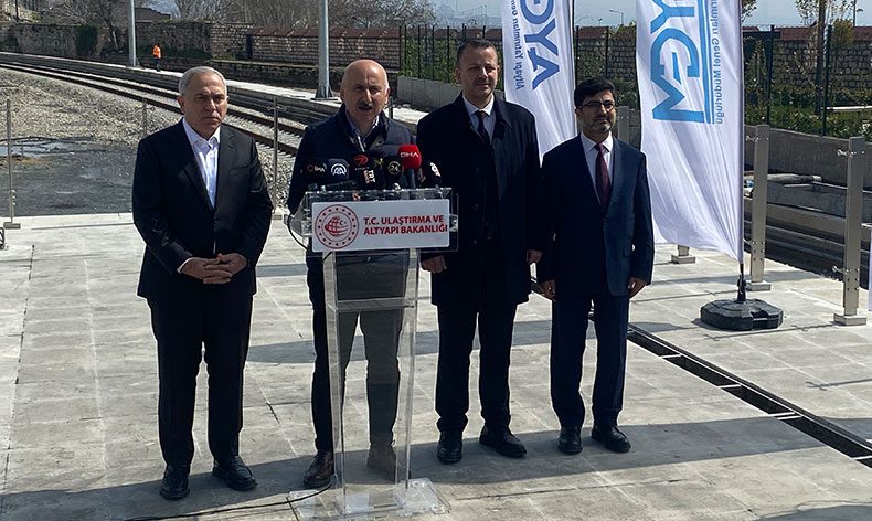 Raylı sistem ağı artıyor