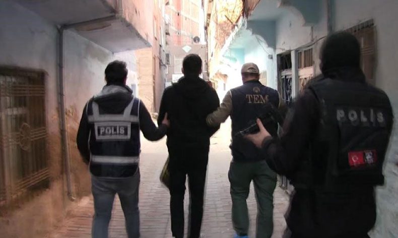 Diyarbakır terör operasyonu: 126 gözaltı