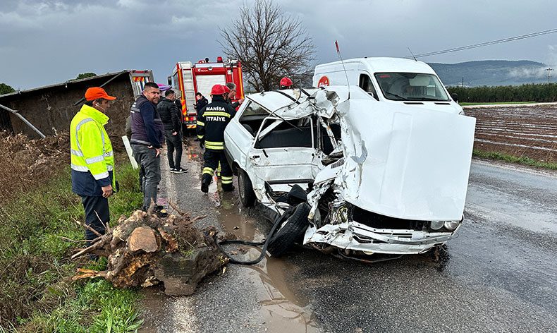 Manisa’da feci kaza