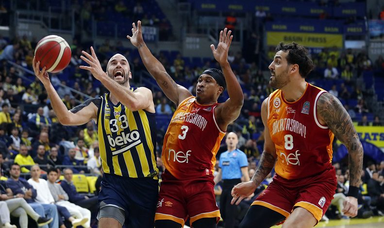 Basketbolda derbinin kazananı Fenerbahçe