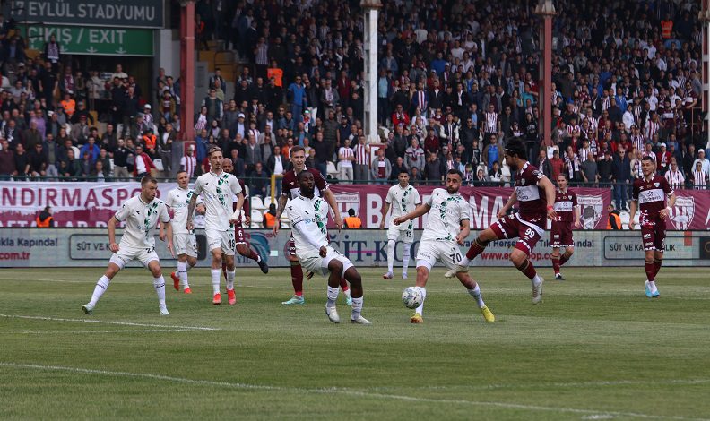 Spor Toto 1. Lig: Bandırmaspor: 3 – Sakaryaspor: 2