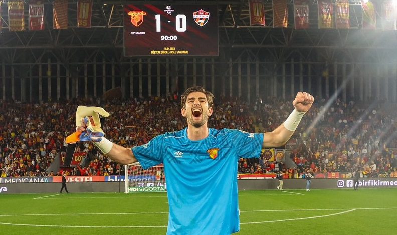 Göztepeli Arda Özçimen, oynadığı 13 maçın 6’sında gol yemedi
