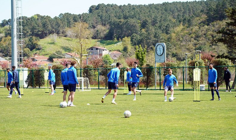 Erzurumspor Futbol Kulübü, Sakaryaspor maçı hazırlıklarını sürdürdü