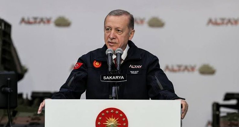 Cumhurbaşkanı Erdoğan, Altay tankının TSK’ya teslim töreninde konuştu
